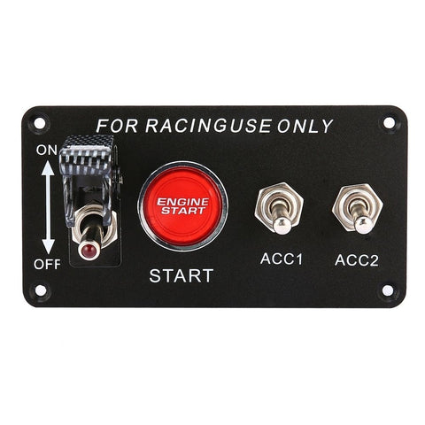Racing Car Ignition Switch Panel Engine Start Starter Push