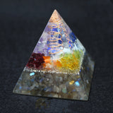 Spiritual Connecting Crystal Pyramid Removes Negative Energy