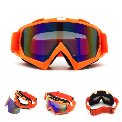 Off-road motorcycle racing goggles Outdoor riding eye protection windproof glasses Ski goggles