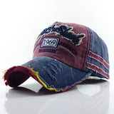 Old worn-out baseball cap 1969 letter hat