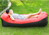Outdoor Air Sofa Fast Inflatable Laybag Hangout Lounger Beach Air Bed Folding Sleeping Bag Lazy Sofa Lazy Air Sofa