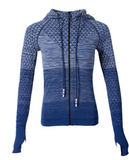 Sports hoodie Slim zip yoga sports jacket female jacket professional outdoor running fitness