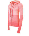 Sports hoodie Slim zip yoga sports jacket female jacket professional outdoor running fitness