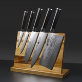 Xinzuo solid wood magnetic knife holder
