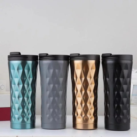 Double-Layer Stainless Steel Vacuum Portable Coffee Cup