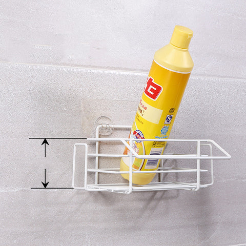 Perforation-Free Wall-Mounted Dishwashing Supplies Sponge Cloth Rack