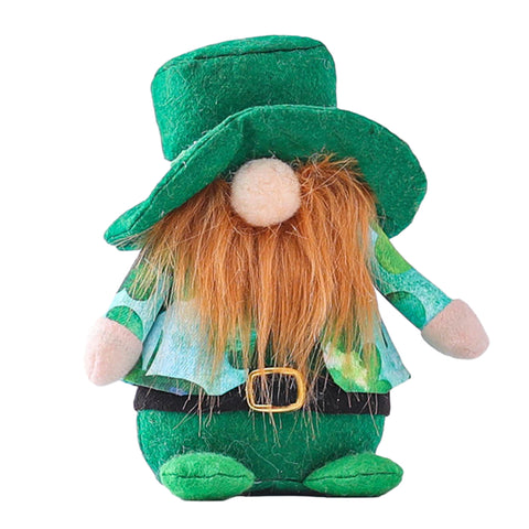 Irish Festival Clover Faceless Old Man Green Leaf Festival Decoration Doll Doll