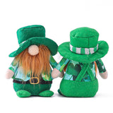 Irish Festival Clover Faceless Old Man Green Leaf Festival Decoration Doll Doll