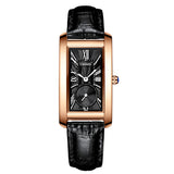 Reloj New Luxury Women Watch Leather Waterproof Rectangle Watch For Women