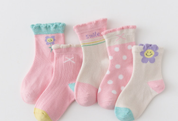 Children's Socks, Baby Tube Socks, Leisure Student Socks