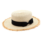 Korean Children'S Straw Hat 2-6 Years Old Baby Sun Hat Girls Beach Hat Middle And Small Children Summer Parent-Child Sun Hat