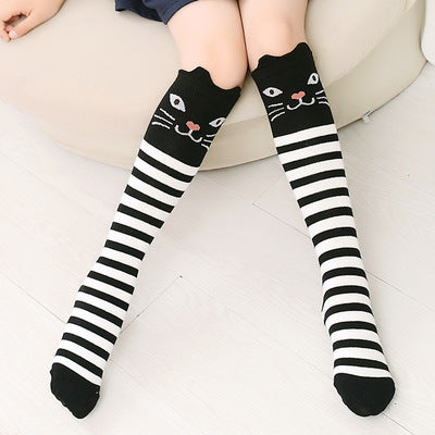 Fashionable And Cute Girl Cotton Stockings