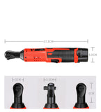 Rechargeable Ratchet Wrench Portable Lithium Battery Fast Electric Wrench