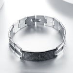 Cross stainless steel bracelet bracelet