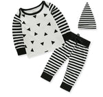 European And American Boys Striped Suit Baby Cotton Suit