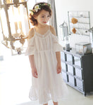Summer new brand listed temperament lady wind cotton dress long skirt Korean girl dress 16030