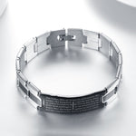 Cross stainless steel bracelet bracelet
