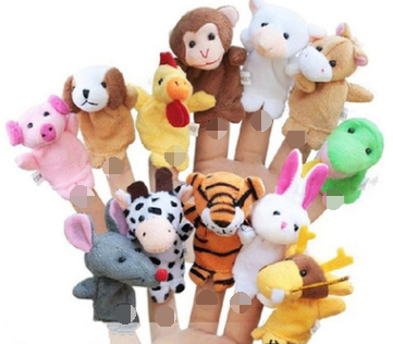 Fingers 12 Zodiac Animal Fingers Tell a Story Good Helper Puzzle Early Learning Children's Toys