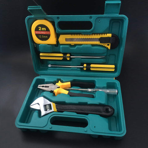 Hardware tool combination set, 8pc tool combination package gift hardware tools, promotional gift tools