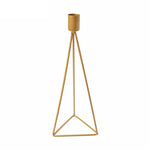 Simple golden candlestick