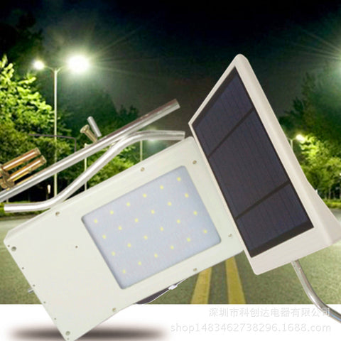 Led new solar integrated street lamps induction yard wall lamp light control outdoor tent light waterproof light
