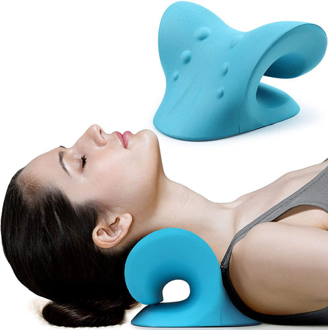Acupuncture Points Neck Massager Gravity Stretch Pain Remover