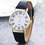 Marble Belt Watch Fashion Geneva Watch  Shell Face Casual Watch For Men And Women