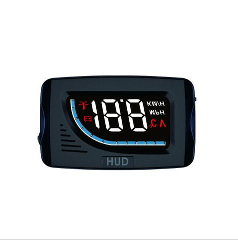A101 head-up display HUD speed speed water temperature small mileage OBD universal car display