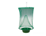 Reusable Hanging Netting Fly Trap with Removable Bait Basin 
