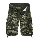 Cotton Camouflage Tooling Shorts Male Summer More Relaxed Pocket Pants