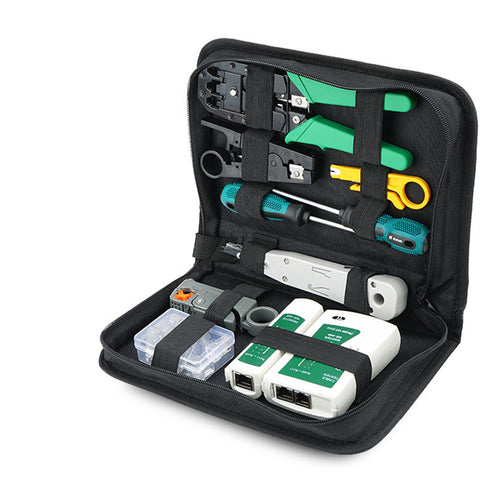 Tri-purpose network cable clamp tester kit set