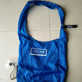 Disc folding portable shopping bag