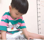 Children''s wear A short-sleeved cat T-shirt N240, which is proxy for men and women in Bohan version of 2021