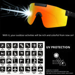 Polarized Sunglasses For Men And Women TR90 Frame Sun Glasses UV Protection For Cycling Fishing Running Golf Outdoor Sports