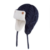 Children's Woolen Hat With Velvet Ear Protection