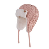 Children's Woolen Hat With Velvet Ear Protection