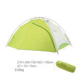 Mountaineering Camping Windproof And Rainproof Aluminum Alloy Three Season Double Deck Camping Tent