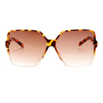 European and American large frame sunglasses