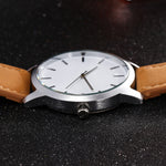 Men's large dial military sports watch day sell thousands of casual men's wear leather band watch