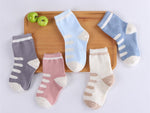 Spring autumn and winter boys and girls baby cotton socks