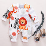 Lion Print Baby One Piece