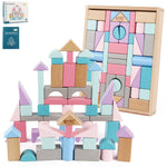 Push and build children's educational toys