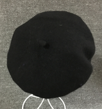 Ms. adjustable stereo British Wool Beret Cap Hat