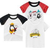 27home brand children's clothing summer new 2021 Korean version of children's short-sleeved T-shirt girls clothes a consignment ins