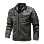 Fashion Men's Pu Leather Boutique Leather Jacket