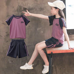 Girls Summer Suit Shorts Children's Wear