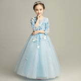 Children's long dress princess dress