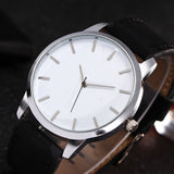 Men's large dial military sports watch day sell thousands of casual men's wear leather band watch