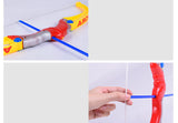 Children's simulation bow and arrow