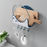 wall-mounted chopping board rack